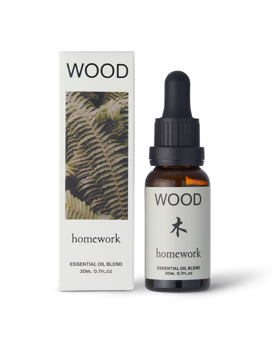 Homework | Wood Essential Oil Blend