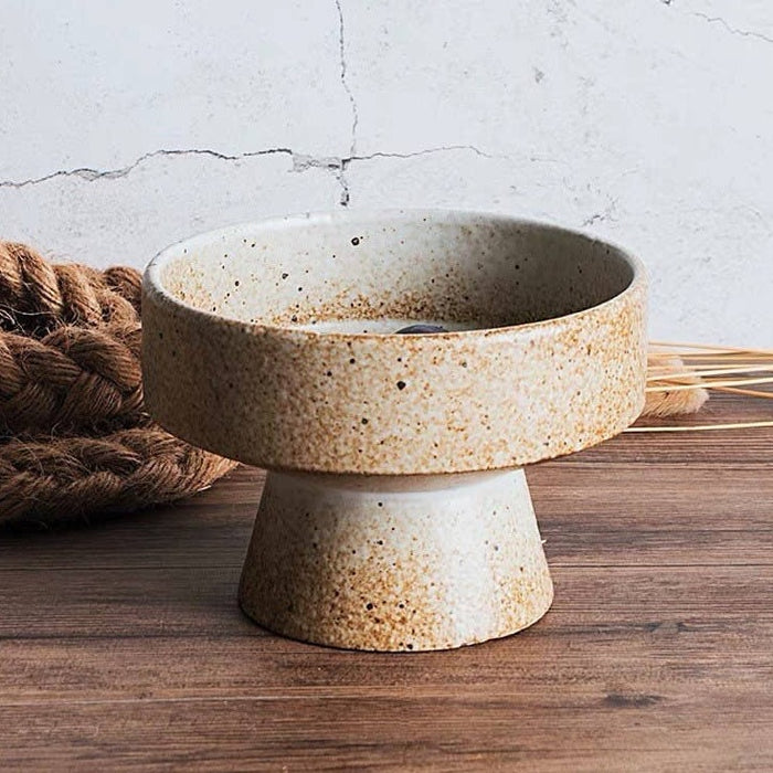 Handmade Ceramic Raised Stand Bowl