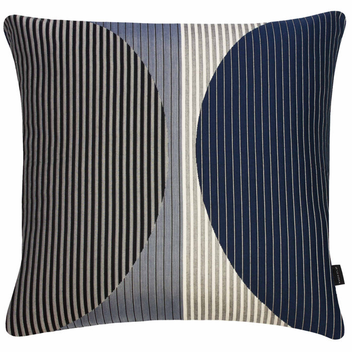 Square Pillow Navy Circle | Soren
