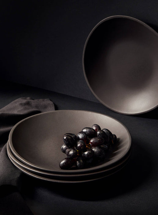 Stoneware Dinner Plate | Black | Dadasi 10.2"