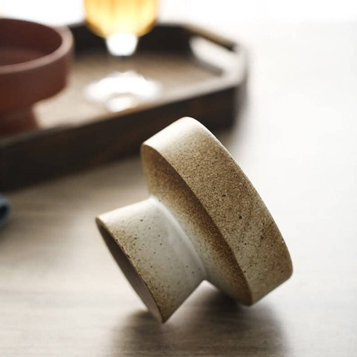 Handmade Ceramic Raised Stand Bowl