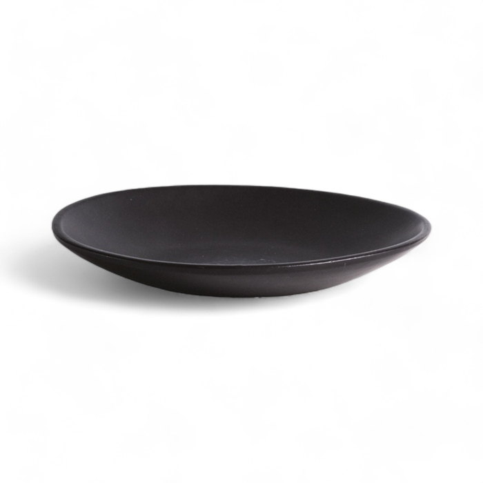 Stoneware Dinner Plate | Black | Dadasi 10.2"