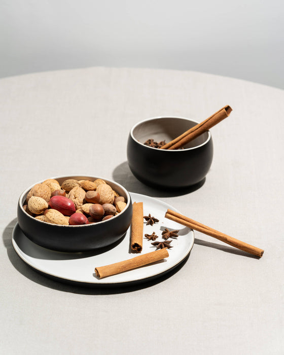 Stoneware Soup Bowl | Black | EPA 17 oz