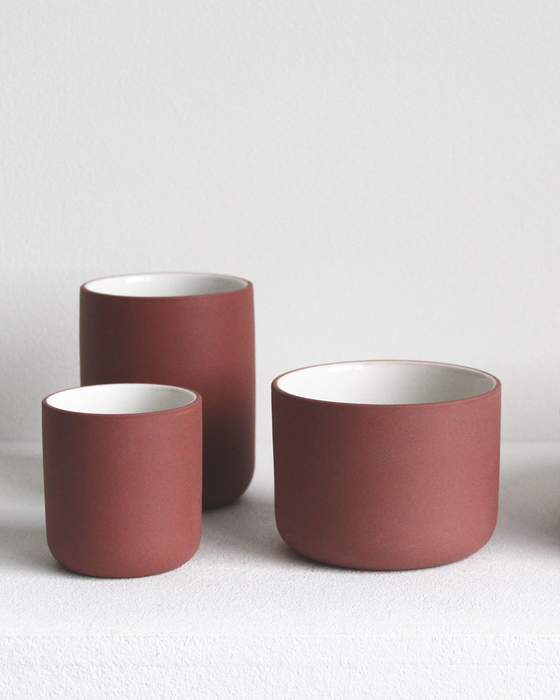 Cappuccino mug 130ml | Terracotta