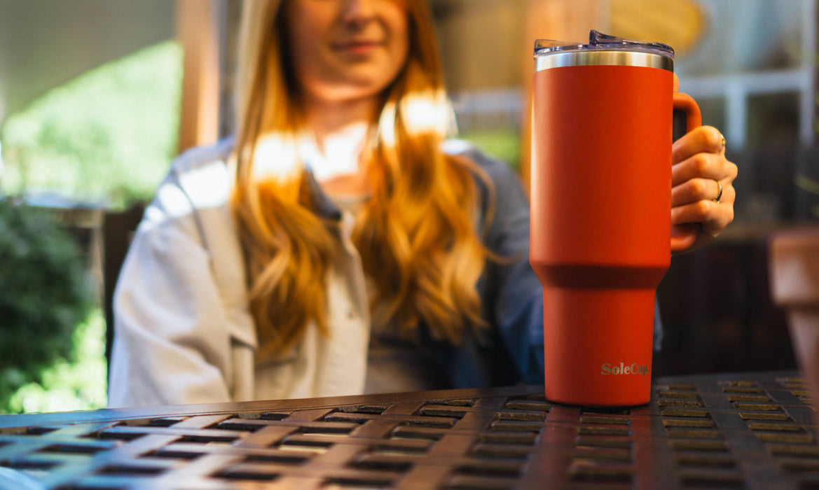 SoleCup XL - 40oz Travel Mug with Handle