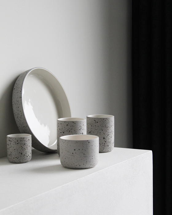 Cappuccino mug 130ml | Speckled