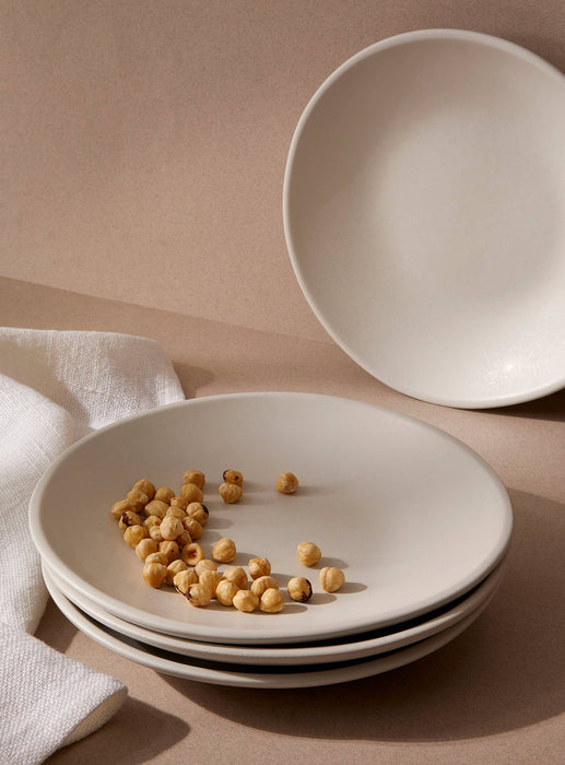 Stoneware Dinner Plate | White | Dadasi 10.2"
