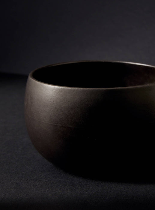 Stoneware Soup Bowl | Black | EPA 17 oz