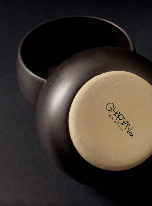 Stoneware Soup Bowl | Black | EPA 17 oz
