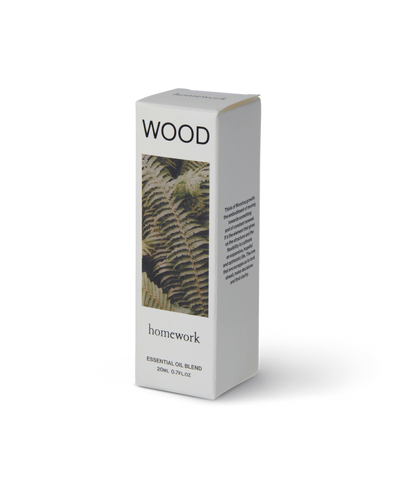 Homework | Wood Essential Oil Blend