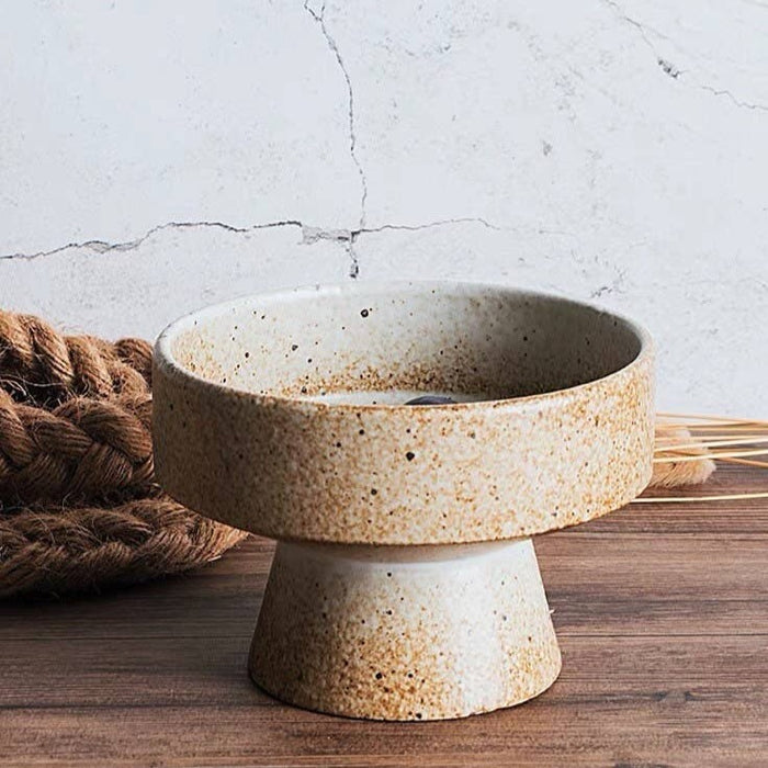 Handmade Ceramic Raised Stand Bowl